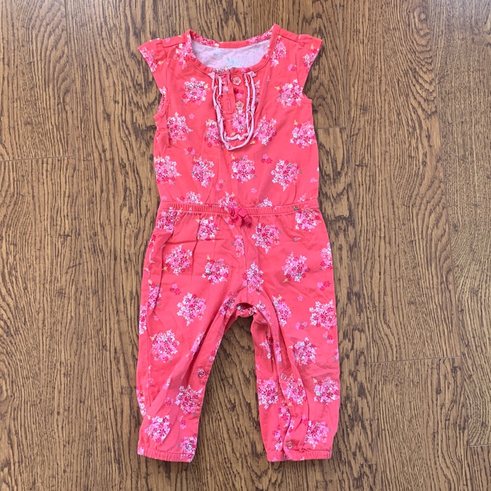 Floral Baby Romper